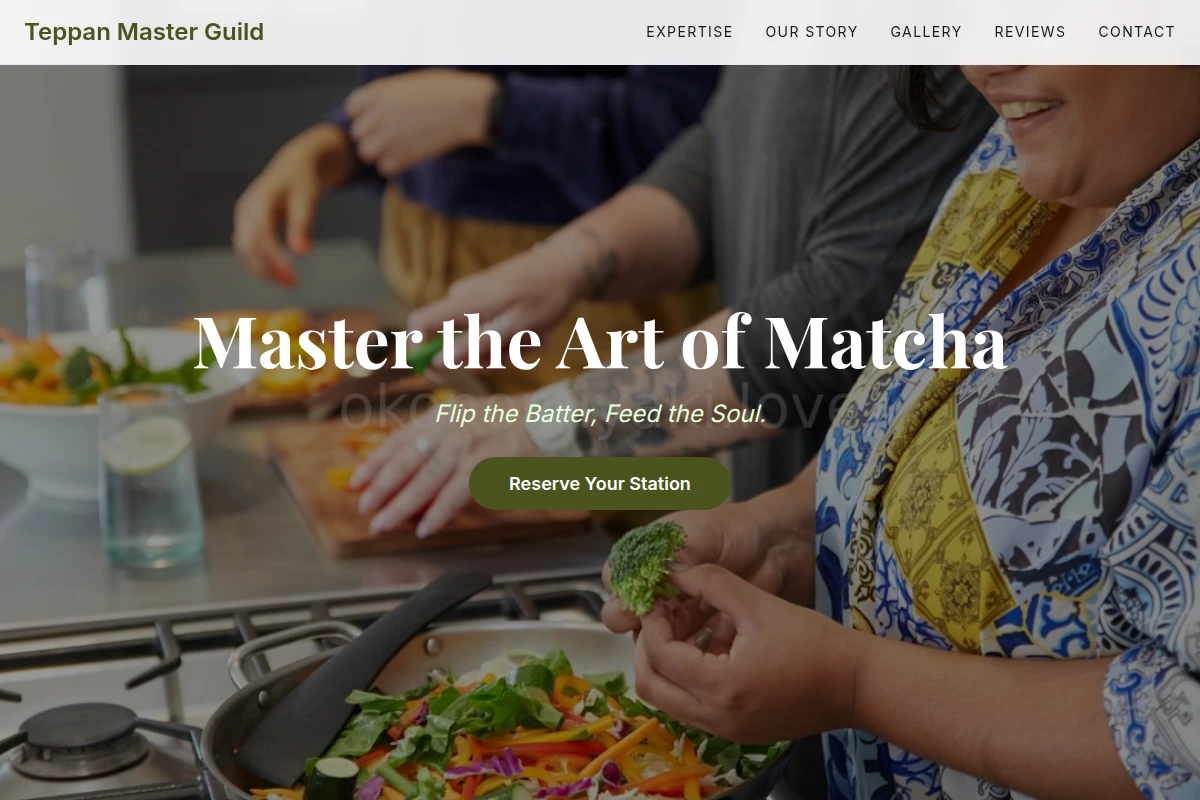 Matcha Cooking Class